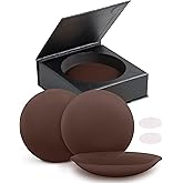 Orca Beauty Nipple Cover - Available in 6 Skin Tones, Adhesive Silicone Reusable Pasties, Covers Stickers