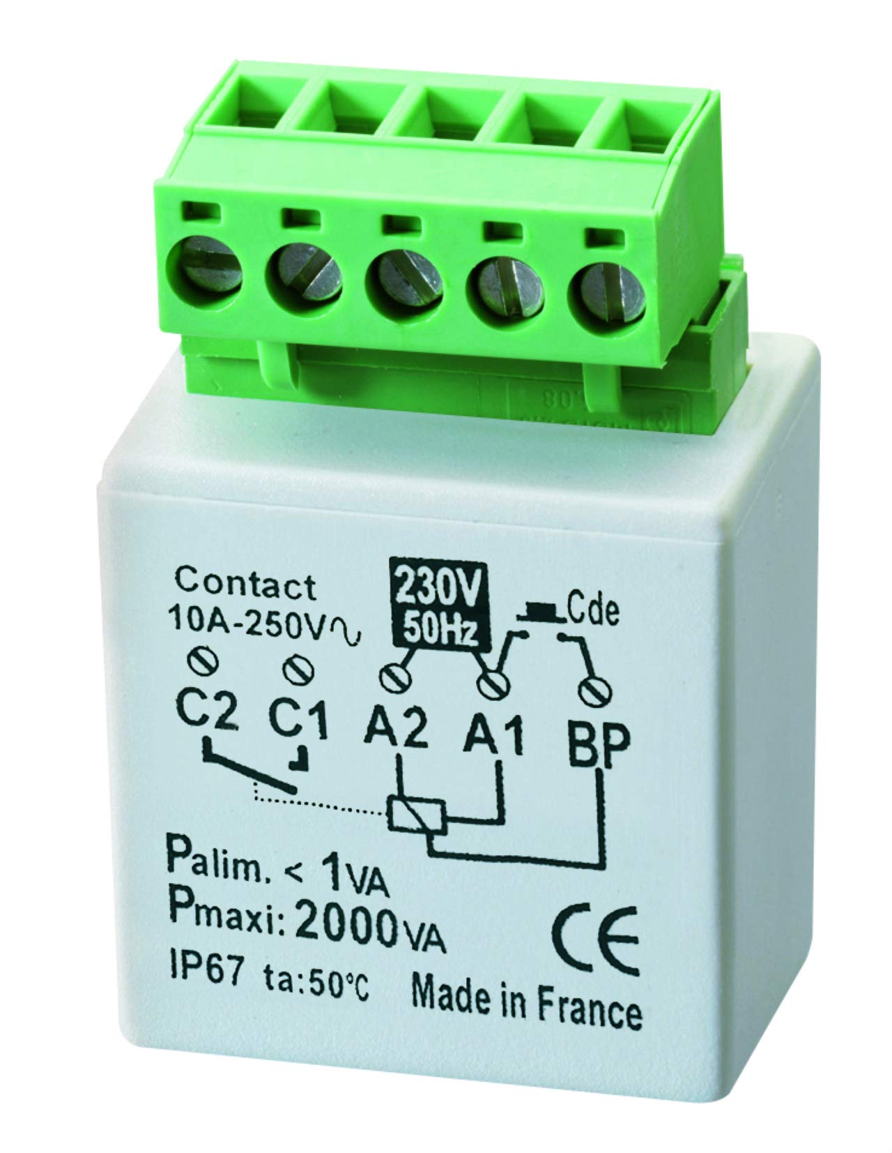 Minuteur antiblocage encastré MTM2000E