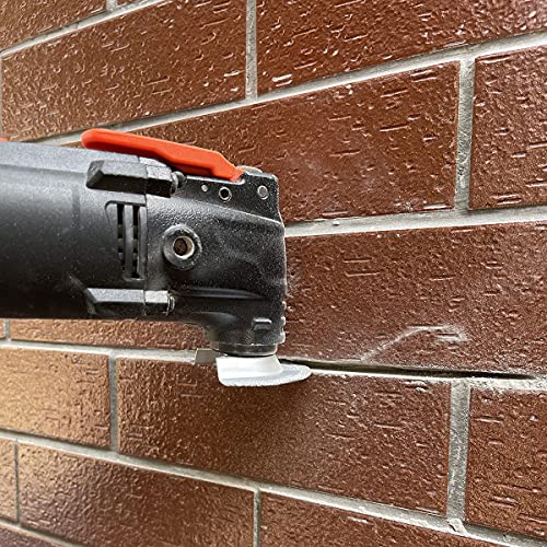 XXGO 4 Pcs Oscillating Multi Tool Diamond Segment Swing Semi Circle Grit Grout Saw Blades