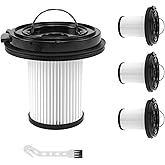 4 Pack XR Filter Fit for Bissell Stick Cordless Vacuum 3789U,3797V, 3789X | Fits for Bissell 3789U 3789X 3797V 3797W. Filter traps 99.97% of 0.3&mu;m dust,hair