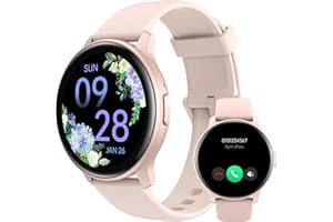JeeJTek Smart Watch, HD Smartwatch for Men Women (Answer/Make Calls), Fitness Watch with 100+ Sport Modes, IP68 Waterproof/Heart Rate/Sleep Monitor, Activity Trackers for iOS/Android