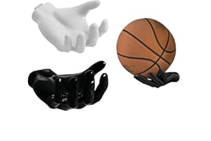 Changyeah Hand Shaped Ball Holder,Ball Holder Wall Mount, Ball Display Case Wall Storage for Basketball, Soccer Ball,Multi-Fu