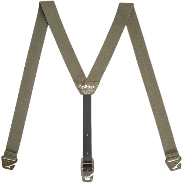 Amazon.com: Precision Coyote Brown Belt Suspenders : Sports & Outdoors