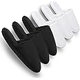 3-Pair Luxury Spa Slippers - Cotton Memory Foam Non-slip Closed Toe Washable Slippers for Hotel,Guest,Travel,Bride,Women and Men