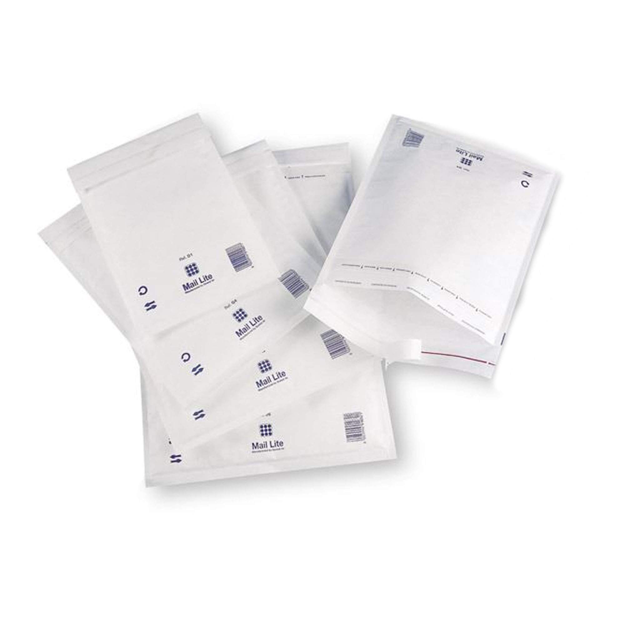Mail Lite MLW G/4 G/4 White 240x330mm 50env/BX