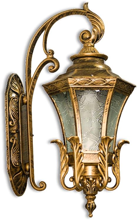 Amazon Co Jp Ky Lee 玄関照明 外灯 Led 照明 エクステリア ライト おしゃれ かわいい 人気 壁 玄関 門 屋外 外灯 防雨型 アンティーク風 レトロ調ガラス 洋風 別売 セピア 古銅色 Diy 工具 ガーデン