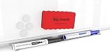 ALLboards Whiteboard 120x80cm Magnetic Aluminium Frame Dry Wipe view 9