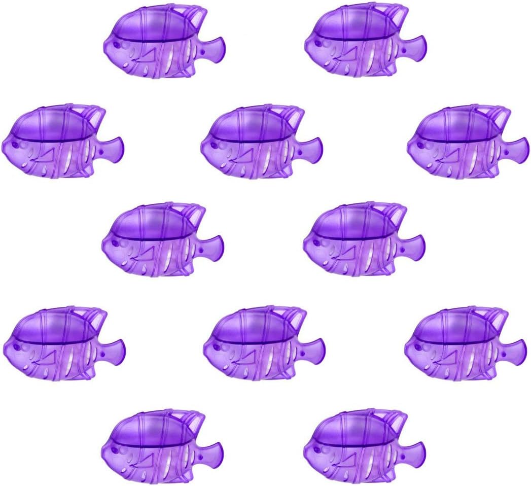 Overlord Humidifier Cleaner, 12 Pack Universal Humidifiers Cleaner Fish, Keep Humidifier's Water Clean, Compatible with Protec Kaz PC1F, Drop Droplet Adorable Warm and Cool Mist Humidifiers Fish Tank: Home & Kitchen