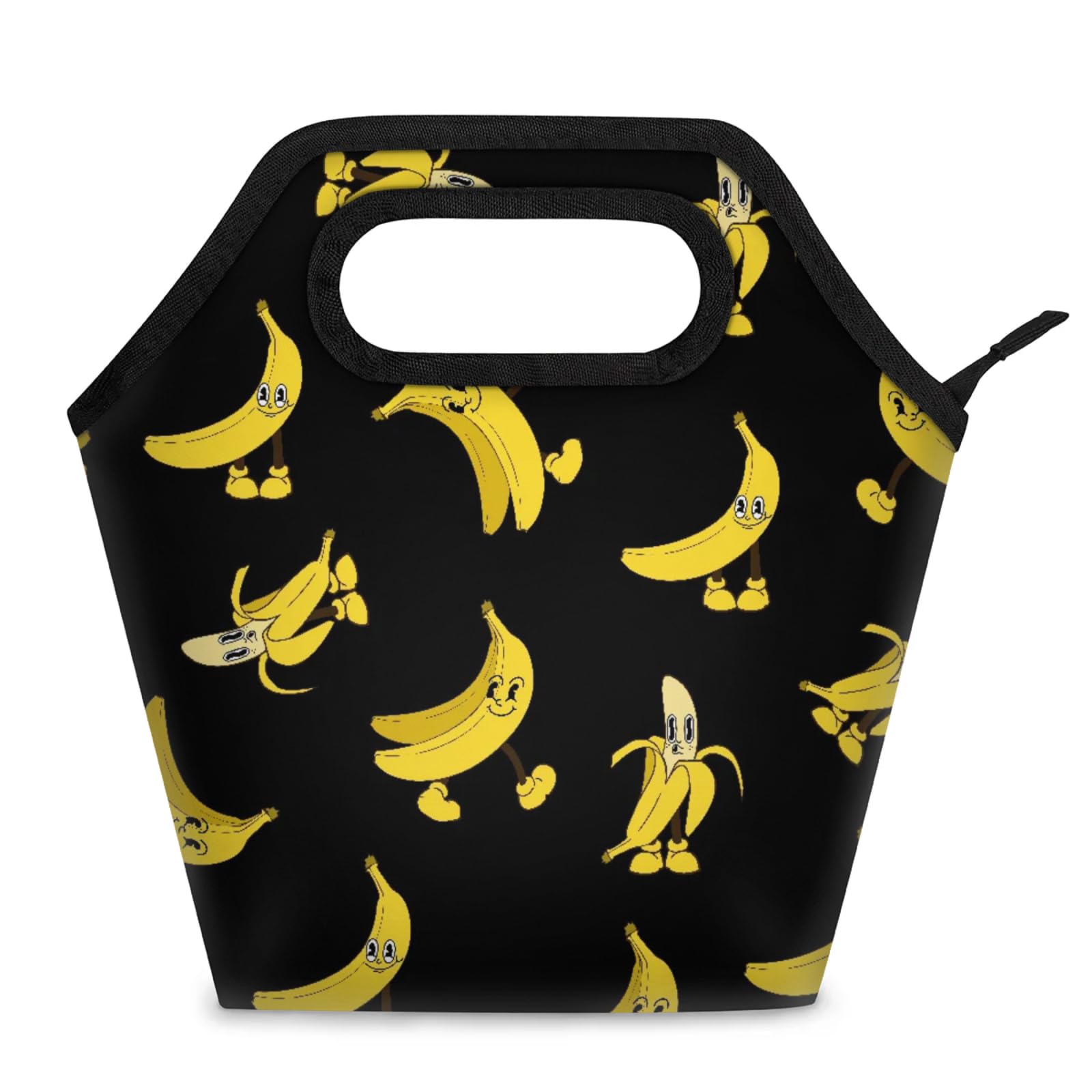 Photo 1 of PATTERNFUL Reusable Lunch Bag for Kids - Insulated Lunch Boxes Tote for Women Men - Washable Meal Bags Bento Container Box for Work School Office(Banana)