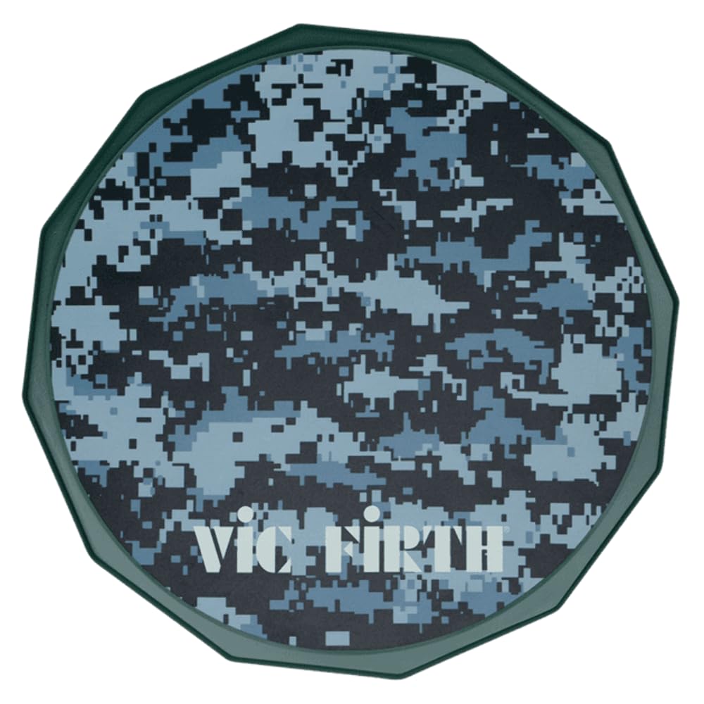 Vic Firth - Digital Camo Design Practice Drumstick Pad 6"