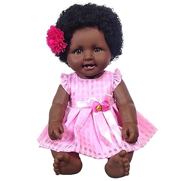 Buy Highpot Reborn Baby Dolls Lifelike African American Black Skin