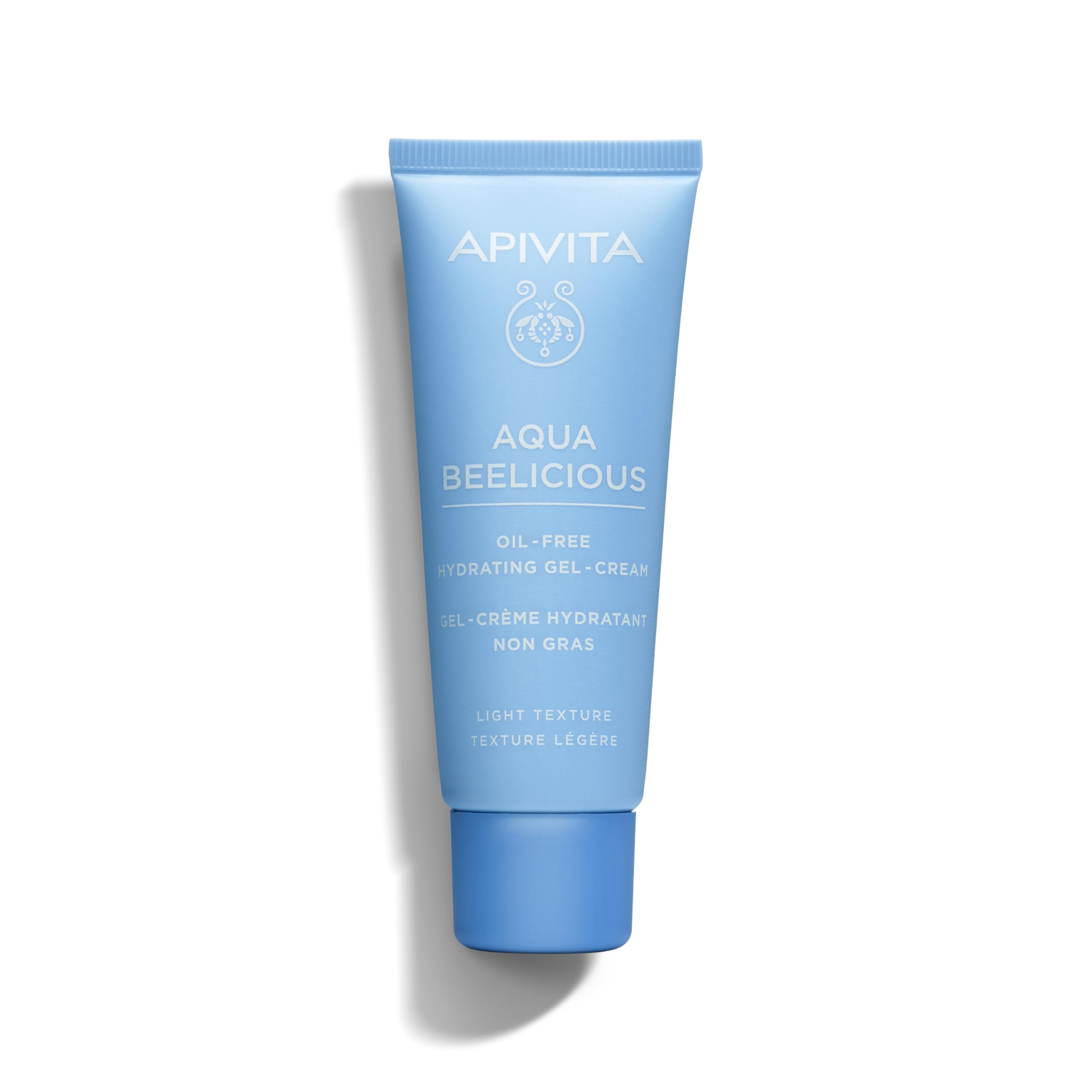 Apivita Aqua Beelicious Oil-Free Moisturizer 40ml - Natural Face Moisturizer for Oily Skin with Honey & Flowers - Dewy skin, Long-lasting Hydration, Oiliness - Non-Comedogenic
