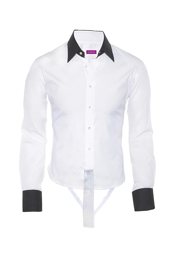 Zamani STRYPS Der ultimative Hemd-Halter Herren Weiss