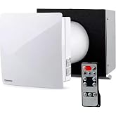 VENTS-US TwinFresh Comfo RB1-50-2 Ductless Energy Recovery Ventilator - 30 CFM w/Remote Control, Continuous Fresh Air Ventilation, and Improved Indoor Air Quality