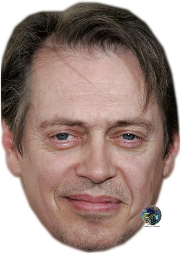 Celebrity Cutouts Steve Buscemi Young Maske Aus Karton Amazon De Spielzeug
