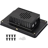 Waveshare Protective Case, Compatible with Raspberry Pi 5inch Touch Display 2 and Raspberry Pi 5, Support Multiple 5inch Screens, Reserved Rich Interfaces, Includes Back Cover Only