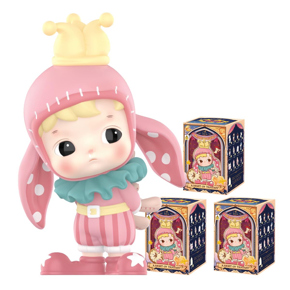 POP MART HACIPUPU HACIPUPU A Night of Fantasy Series Figures 3Boxes Premium Design Gifts for Women Fan-Favorite Collectible Chic Art Toy Action Figure — image 1