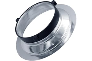 INVINEEX Speed Ring Adapter for Bowens Mount - Universal Softbox Speedring Flange for Strobe Flashes, Monolights,Studio Photo