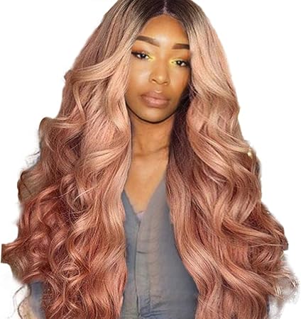 Perruque rose gold Clearance