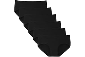 INNERSY Teen Girls Underwear Cotton Panties Breathable Assorted Briefs Size 8-16