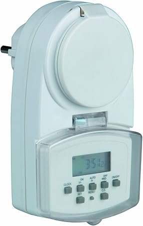 Unitec 48434 Wochenzeitschaltuhr Mini Digital Fach Aussÿenbereich Amazon De Baumarkt