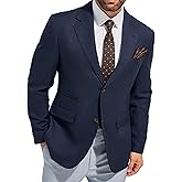 Men's Suits Slim Fit Casual Knit Blazer Sport Coats Suits Jacket Lightweight Wedding Business Party Two Buttons Men Blazer