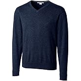 Cutter & Buck Men's Machine Washable Lakemont V-Neck Sweater