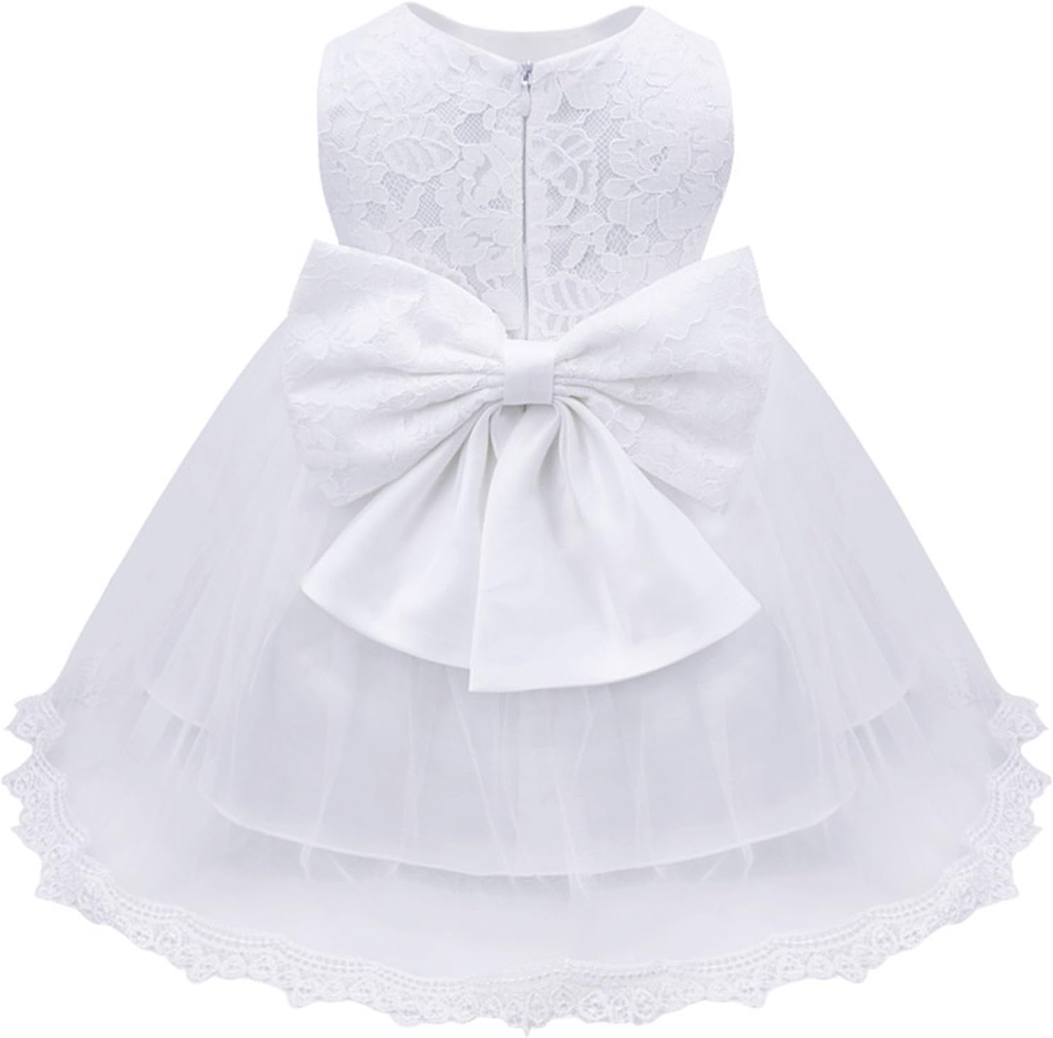 Infant Baptism flower Girl Dresses Party Baby Girl Wedding 1 Year Birthday