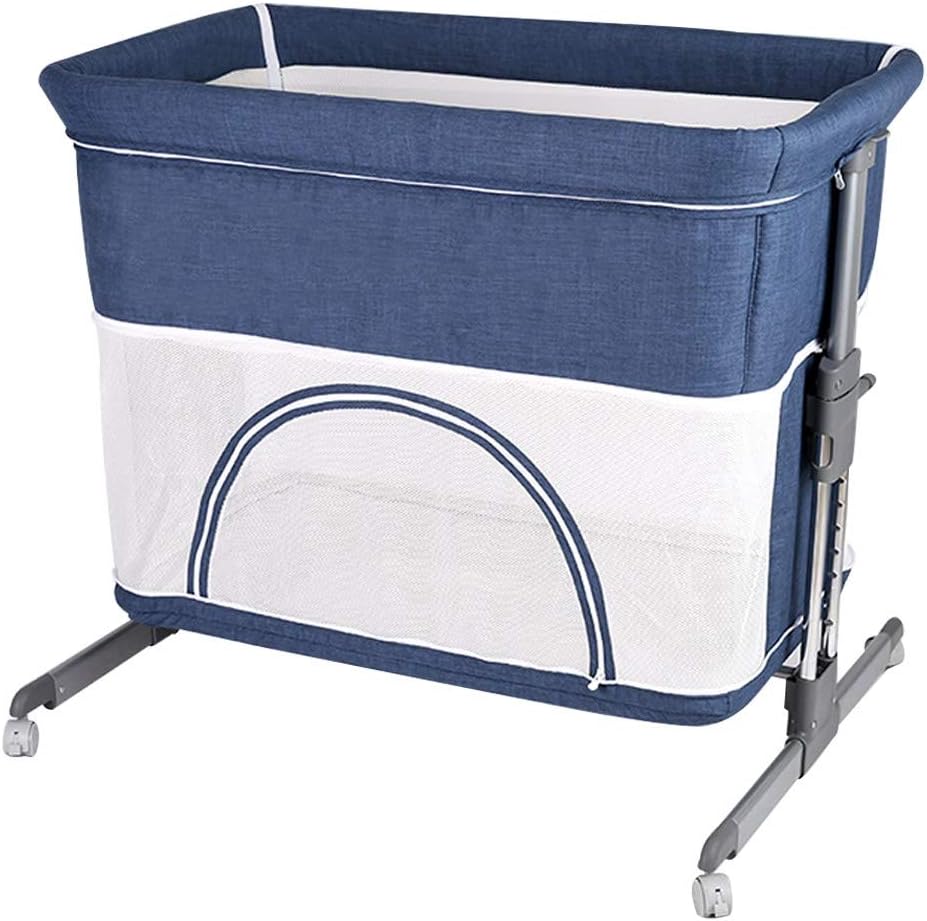 rocking chair with side bassinet