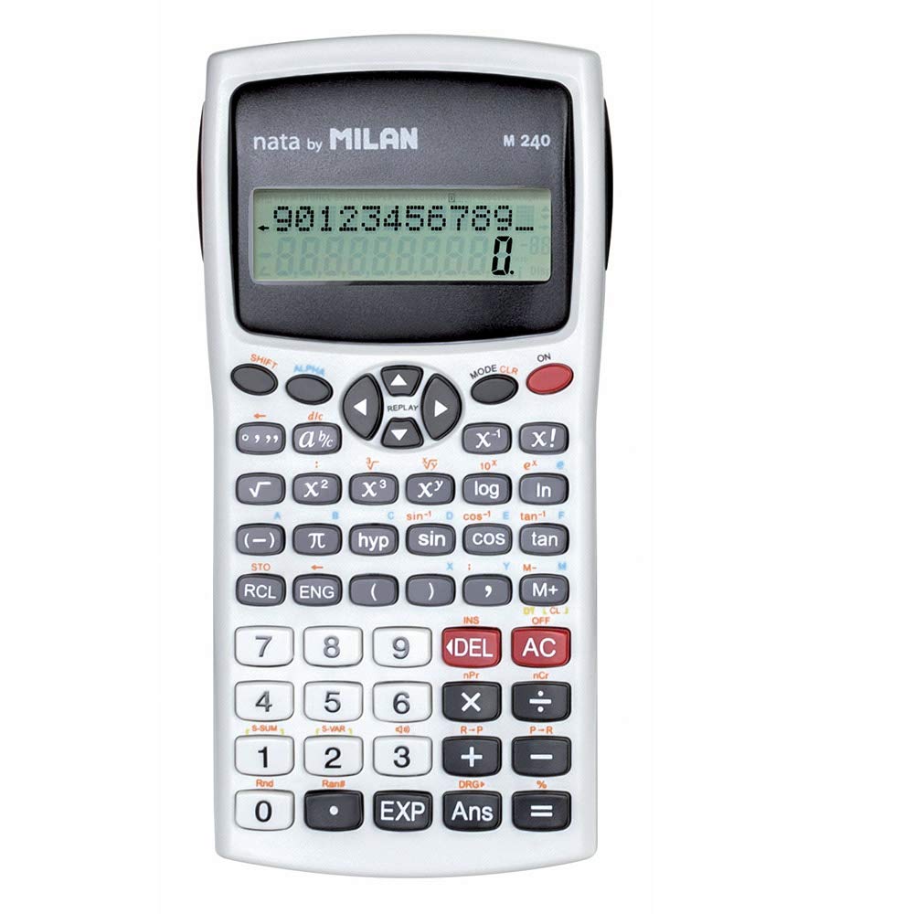 Milan Blister calculadora científica 240 funciones blanca