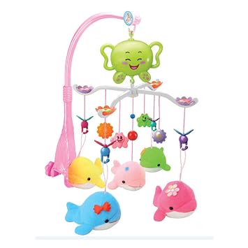 Chitronic Baby Mobile Kinderbett Drehen Bett Bell Mit Musik