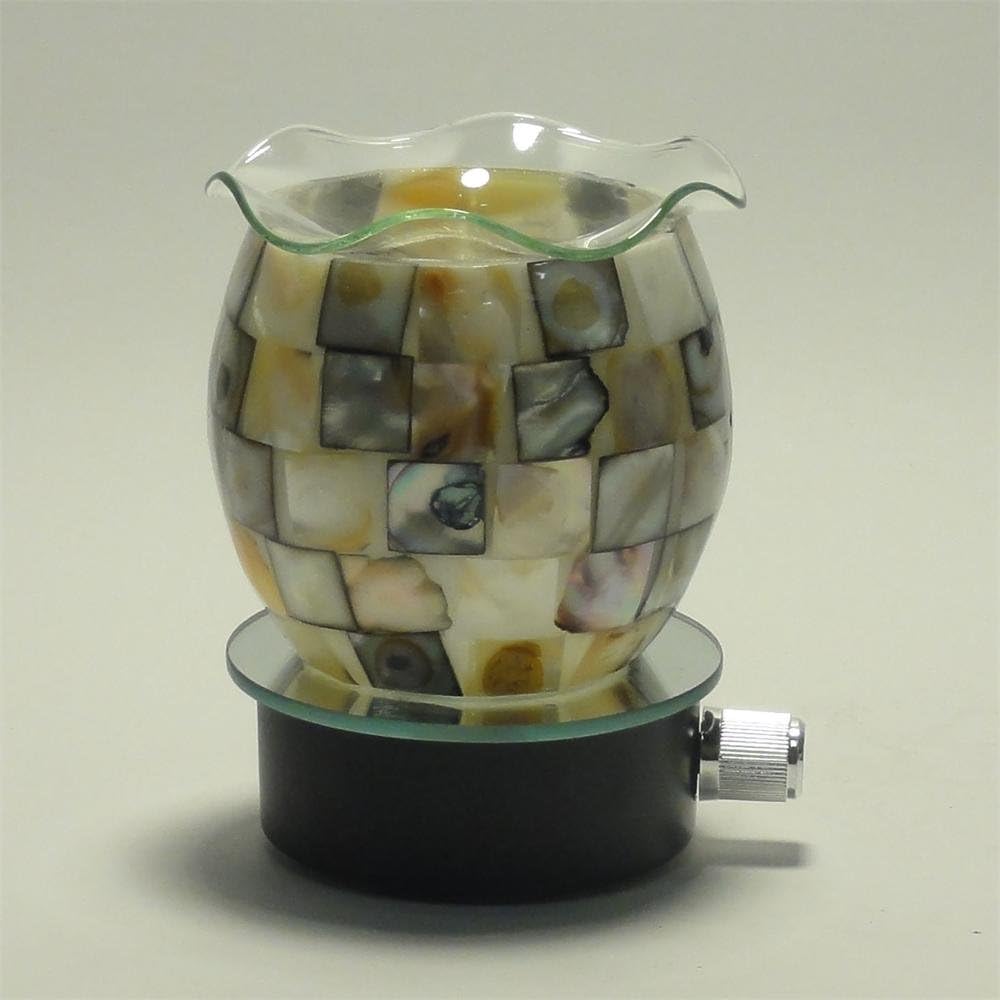 Electric oil warmer diffuser tart burner for fragrance scented perfume aroma oils and wax melts aromatherapy & air freshener