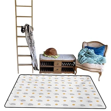 Amazon Com Household Decorative Floor Mat Sketch Art For