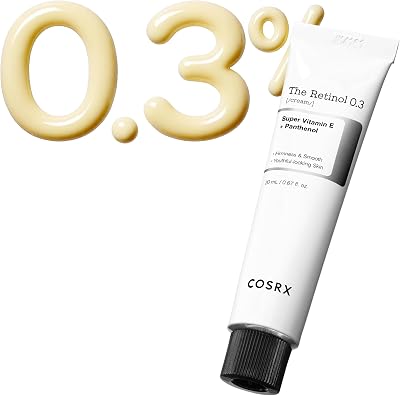 COSRX Retinol 0.3 Cream Anti-Aging Face Wrinkle Reduction Skin Renewal Firming