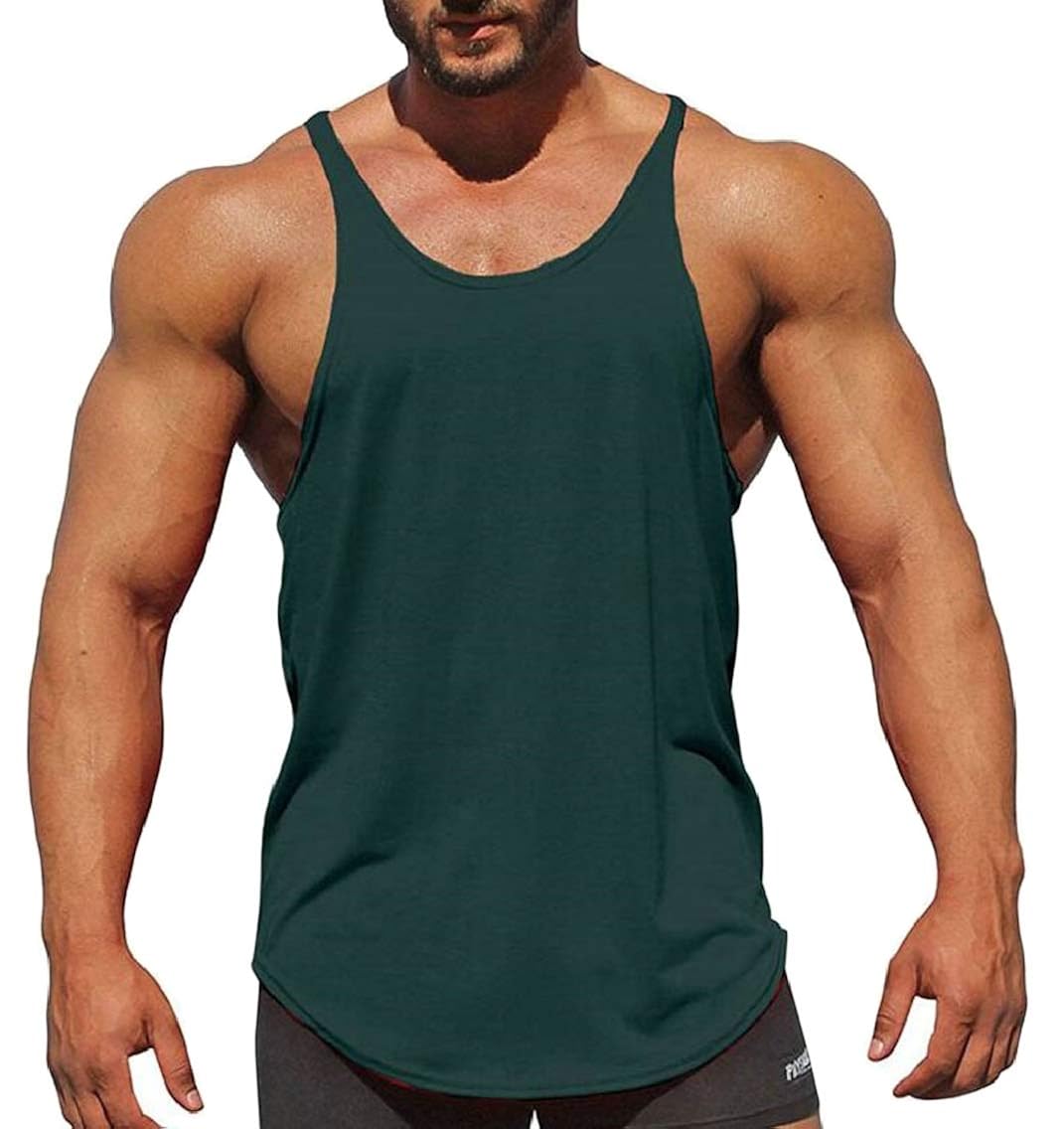 Men Clothing & Accessories TDCACA Men Muscle Tank Tops Vest Racerback