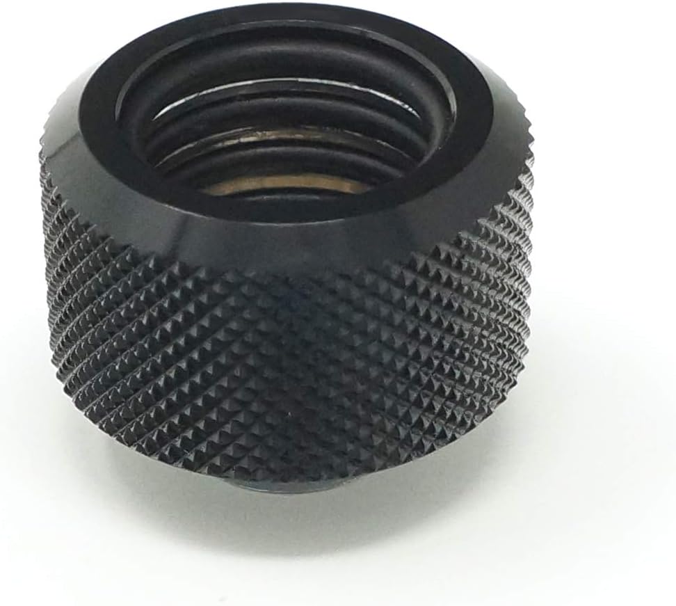Morthan Cooling Hard-tube Compression Fitting 16mm Black