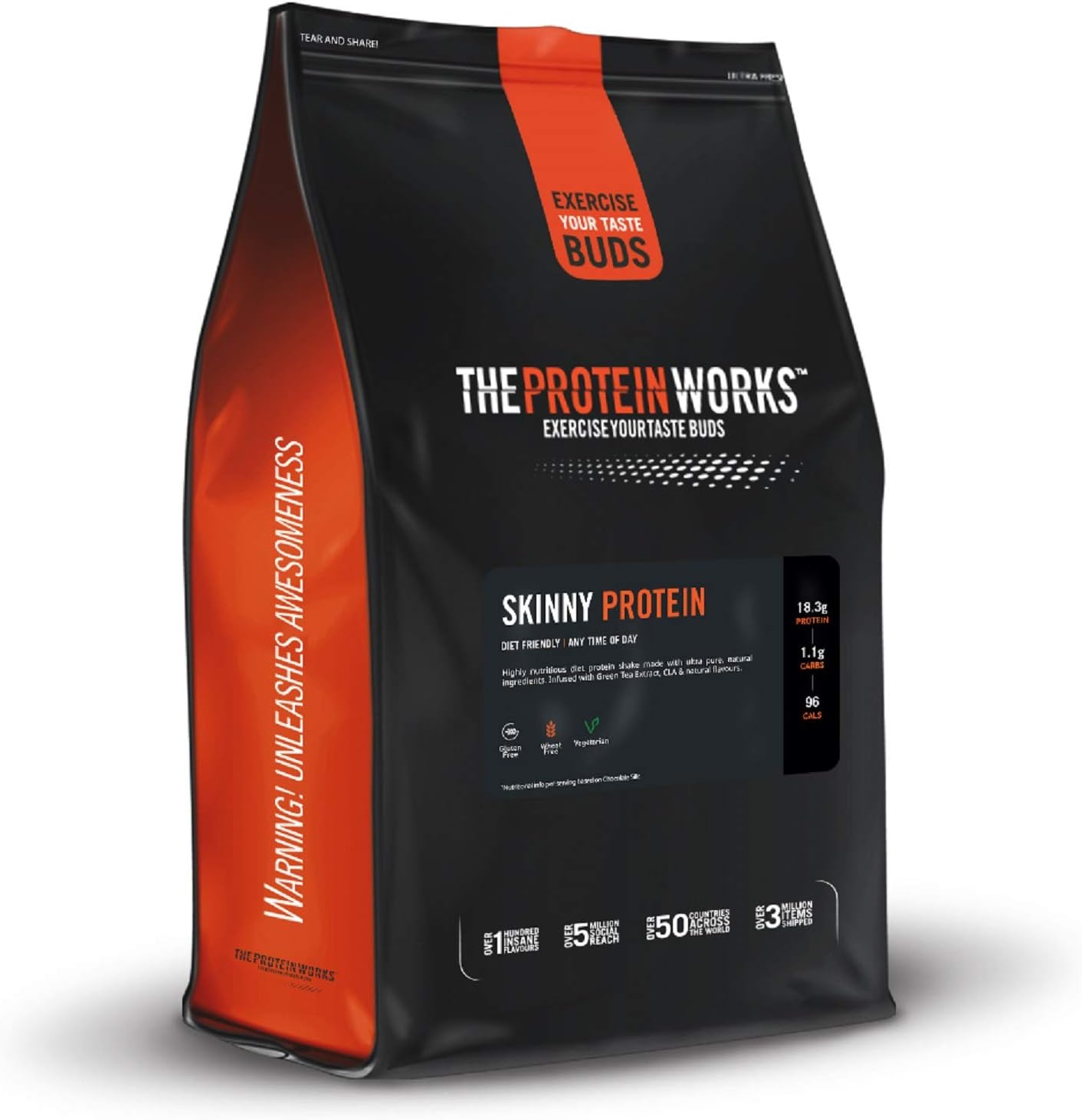 Protéine Régime Perte de Poids Programme 30 Jours THE PROTEIN WORKS Chocolat 1kg