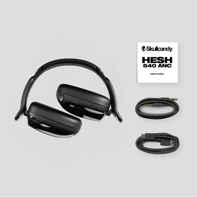 Hesh 540 ANC wireless Kopfhörer, Bluetooth, schwarz, Over-Ear Active Noise Cancelling