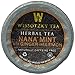 Wissotzky Tea Nana Mint with Ginger and Lemon Herbal Single Serve Cups for Keurig K Cup, 24 Count
