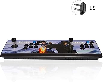 Amazon 2177レトロゲーム パンドラボックス7 3d Pandoraのkey 7ゲーム アーケードビデオゲームシャーシ 解像度1080p 19x1080 Hd 草模様パターン 英語版 太りすぎ オーバーサイズ ゲーム機本体