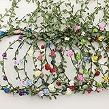 AWAYTR Lady Girl Fashion Bohemian Flower Crown Floral Garland Headbands