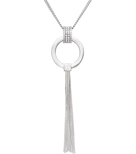 Amazon.com: YALLNASL Long Tassel Pendant Necklace for Women Knot