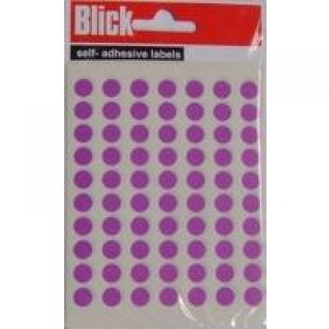 Blick RS00305 8mm Label Bag - Purp