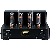 Juson Audio PA2 EL34 Tube Amplifier, Push-Pull Integrated Tube Amp,Triode &amp; Ultralinear Mode,Vacuum Tube Headphone Amp for Home Audio Stereo