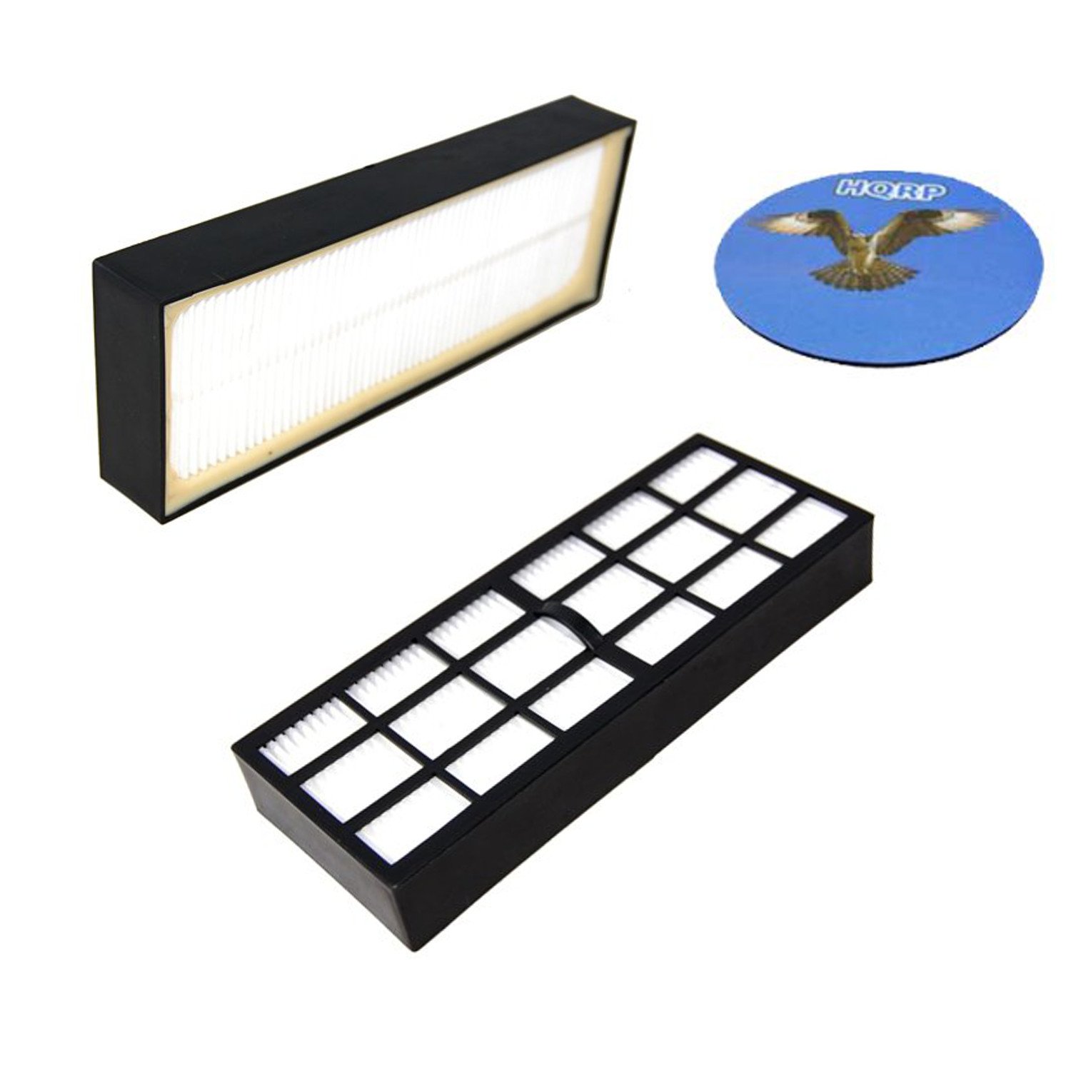 HQRP 2-Pack Filter for Eureka Altima 2972 2972AV 2981 2981A 2981AV 2981AVZ 2981AX 2981BVZ 2991AVZ 2996AVZ Upright Vacuum Cleaner Coaster