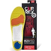 CURREX RunPro Insoles for Running Shoes, Arch Support Inserts to Help Reduce Fatigue, Prevent Injuries, Boost Performance for Men & Women (Low Arch, Size Small)