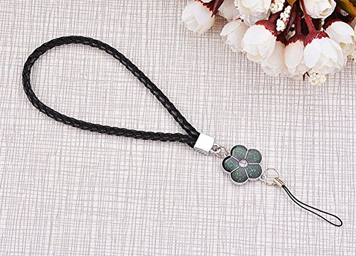 Freedi PU leather Lanyards Hanging Wrist Strap for USB Flash Drive Cell Phone Key Mp3 ID Card Small Electronic Devices