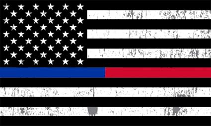 Amazon.com: 4 Pack Thin Blue Line and Red Line Lives Matter Flag ...