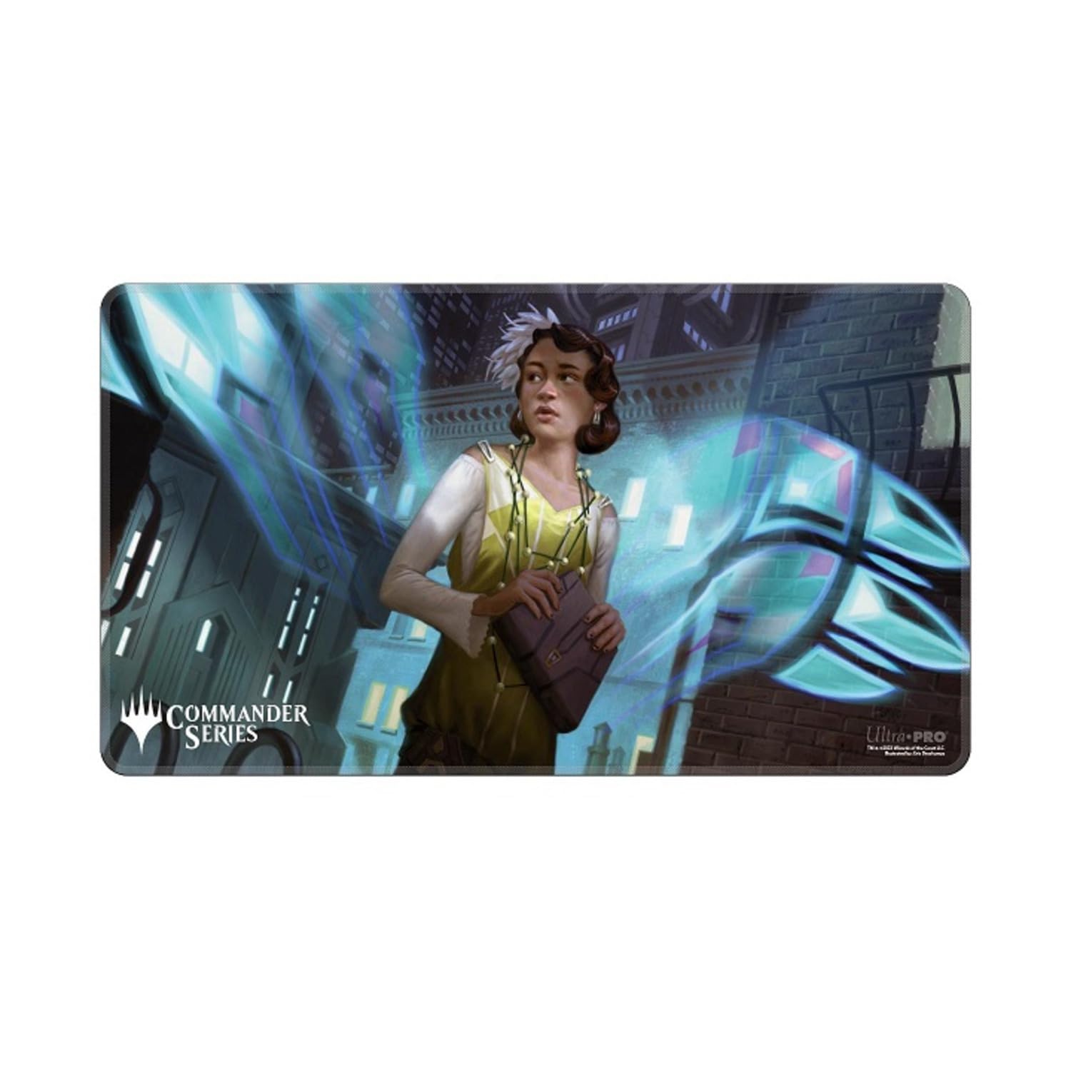 Ultra Pro - Magic: The Gathering - Mono Coloured Stitched Edge Playmat - Giada Font of Hope