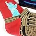HSELL Mens Funny Pattern Dress Socks Crazy Design Cotton Socks Novelty Gifts for Men